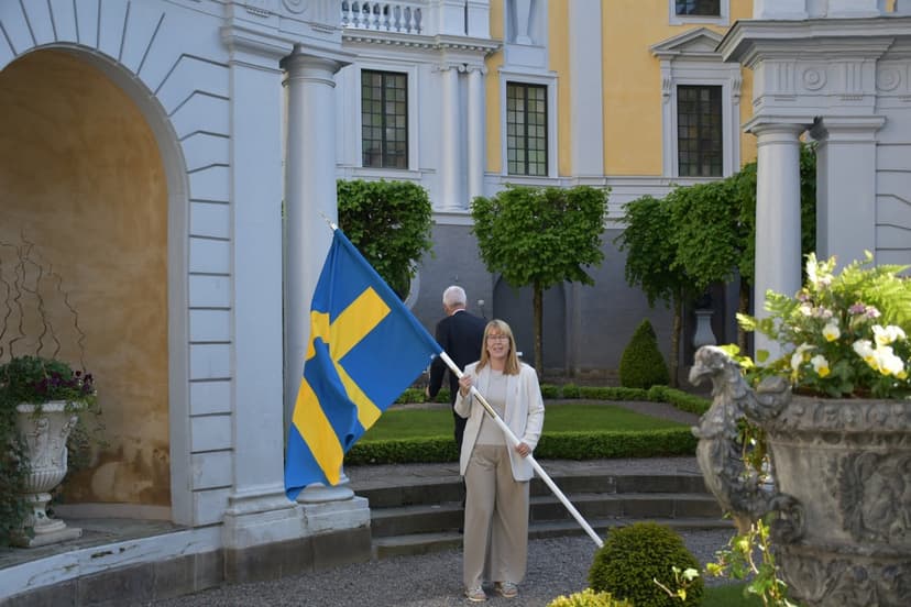 Reumatikerförbundet deltog vid fanmottagning 
